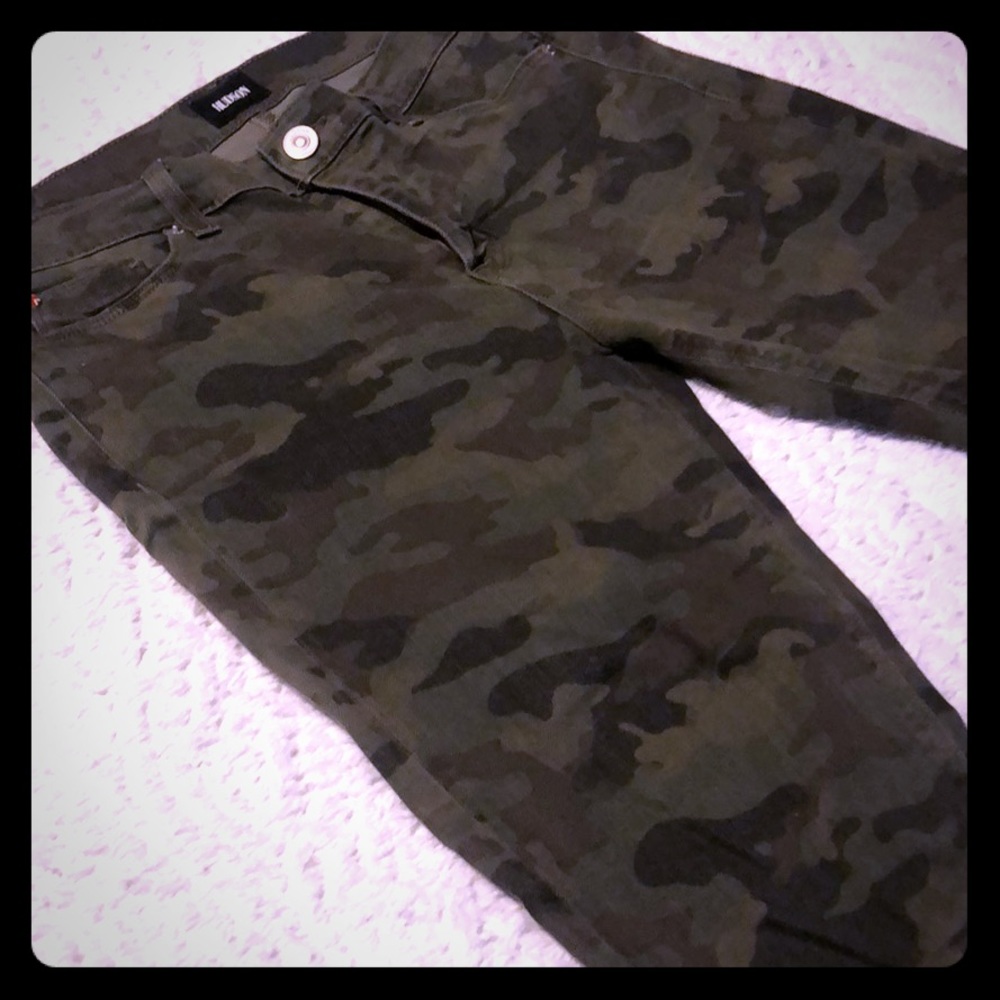Hudson camo skinny jeans